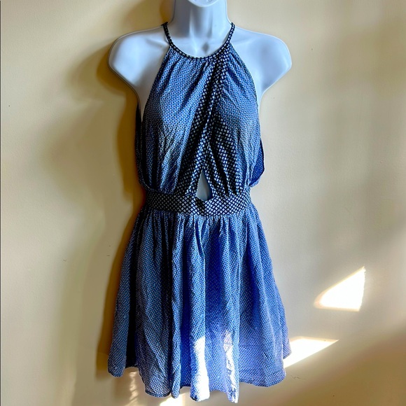 Juicy Couture Dresses & Skirts - Juicy couture Elegant Blue Halter Dress